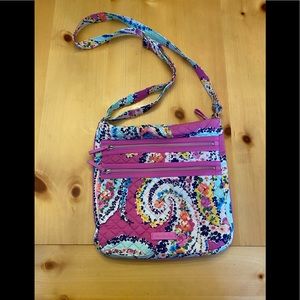 Retired Wildflower Paisley Triple Zip Hipster